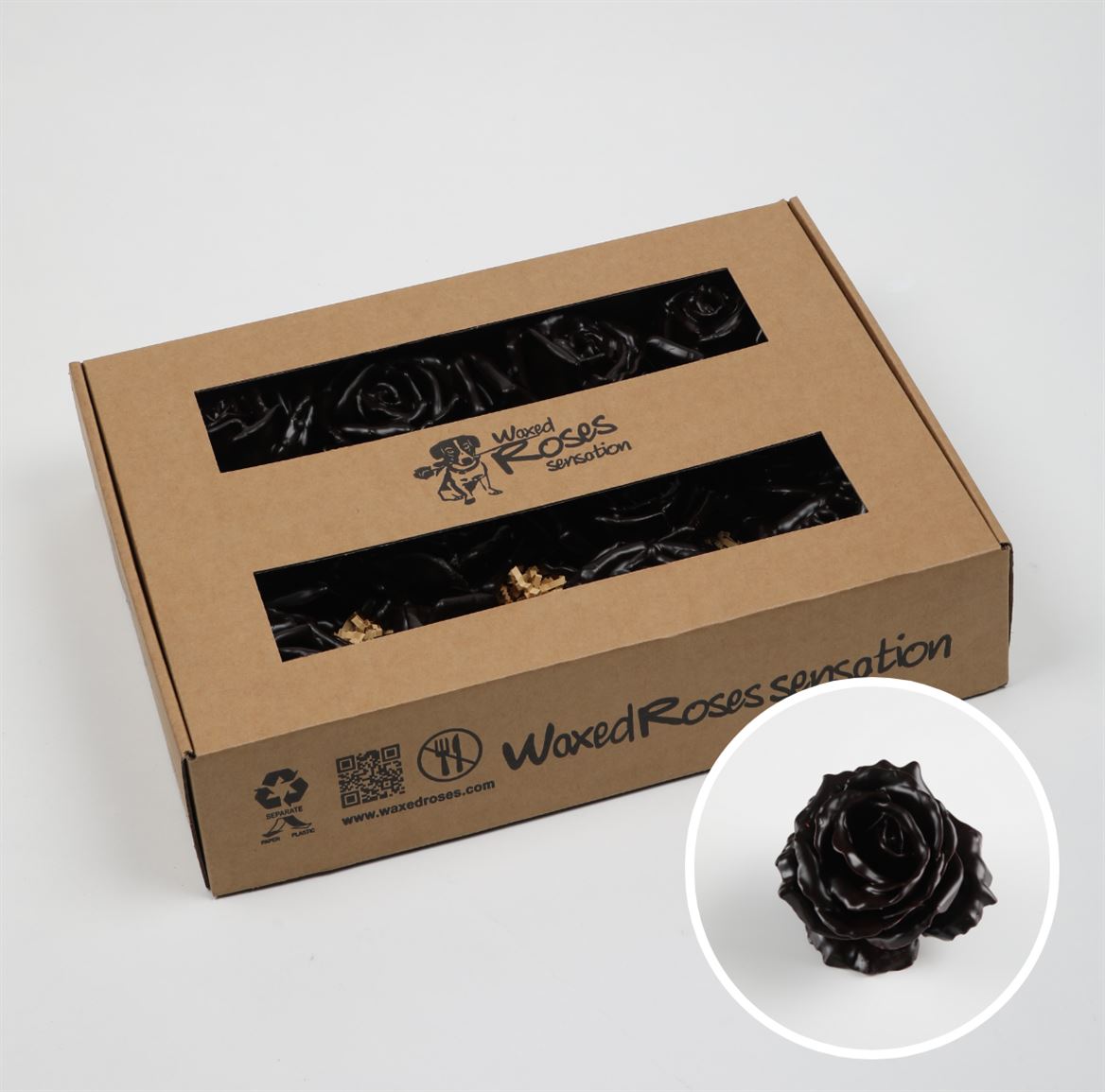 Rosa Waxed 20cm